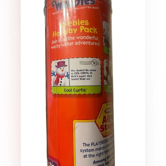 NEW PLAYSKOOL WEEBLES HOLIDAY PACK 3 FIGURES SANTA, REINDEER & SNOWMAN L… - Picture 8 of 8